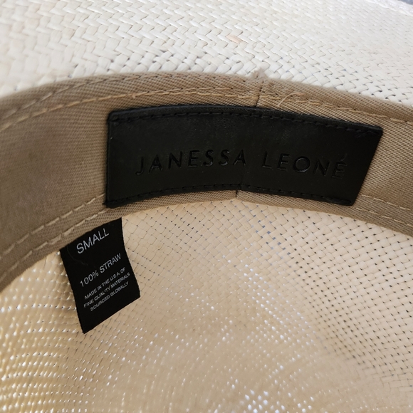 NWT Janessa Leone Straw Hat - Picture 6 of 6